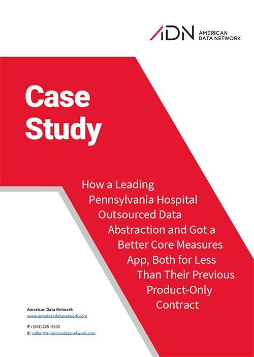 Core Measures and Registries Data Abstraction Case Study page 1