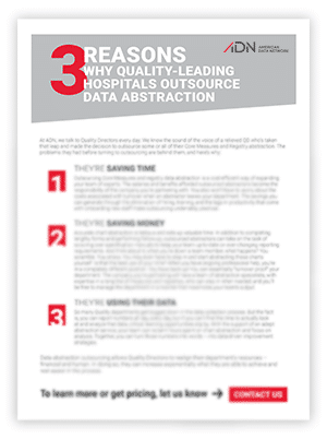 Top 3 Reasons Hospitals Outsource Data Abstraction