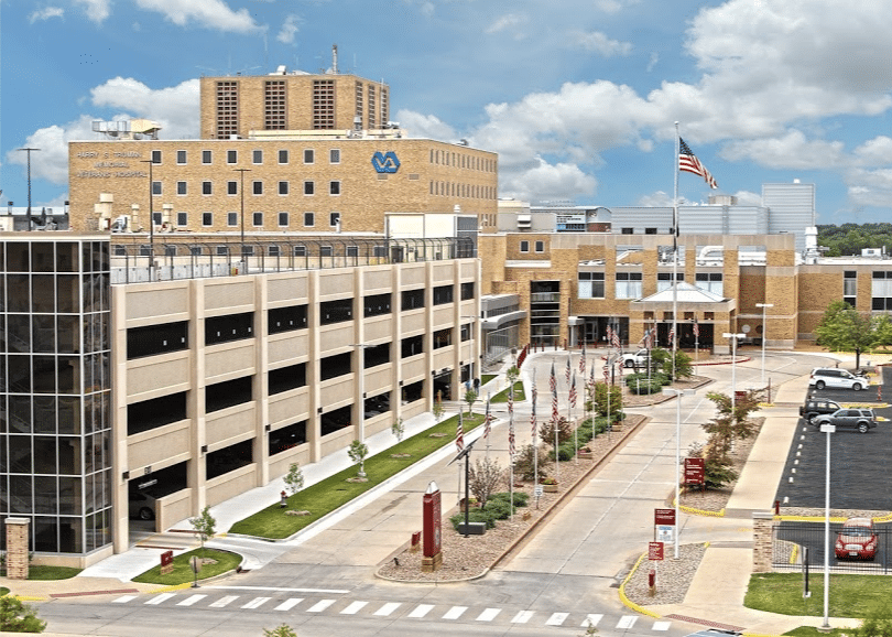 Aerial photo of Truman VA Medical Center