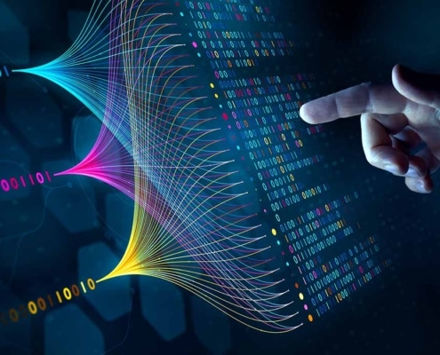 A visual representation of big data