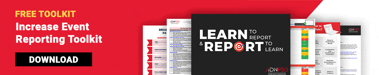 ADN's Increase Event Reporting Toolkit Banner