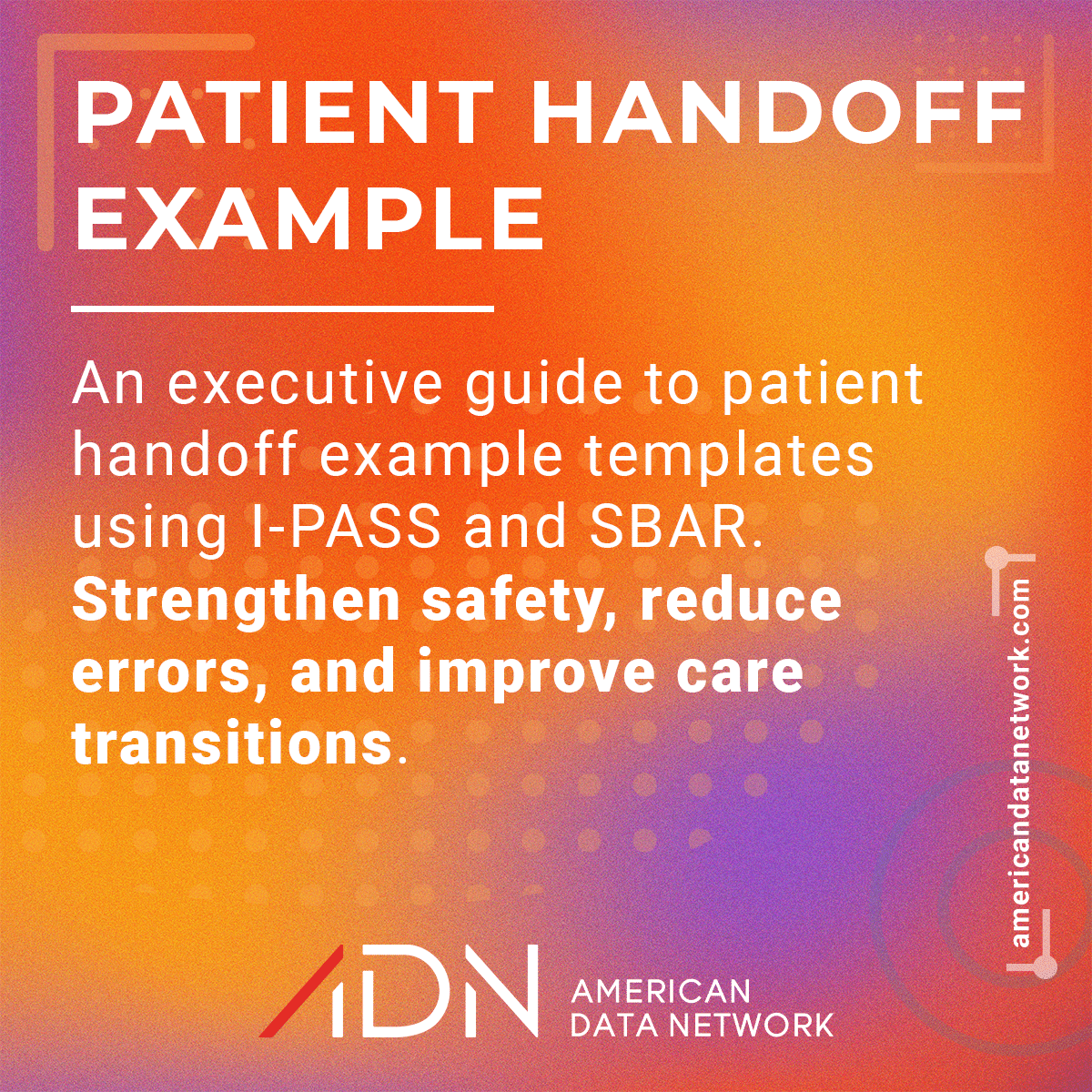 Patient Handoff Example