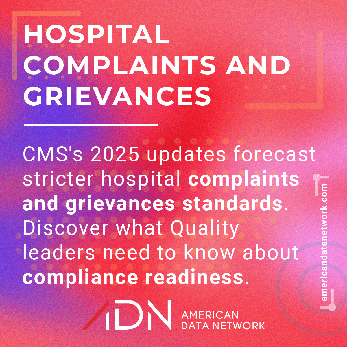 Complaints Tracking Module Cms What CMS's 2025 Rule Updates Mean for Hospital Complaints and Grievances